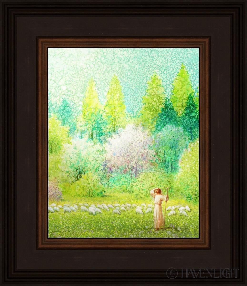 He Shall Find What Is Lost Open Edition Print / 8 X 10 Brown 12 3/4 14 Art