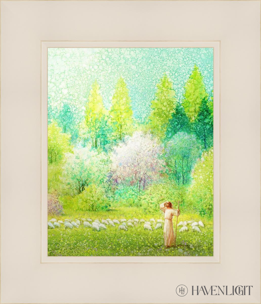 He Shall Find What Is Lost Open Edition Print / 8 X 10 White 12 1/4 14 Art
