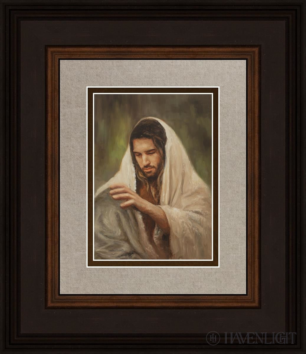 Healing Open Edition Print / 5 X 7 Brown 12 3/4 14 Art