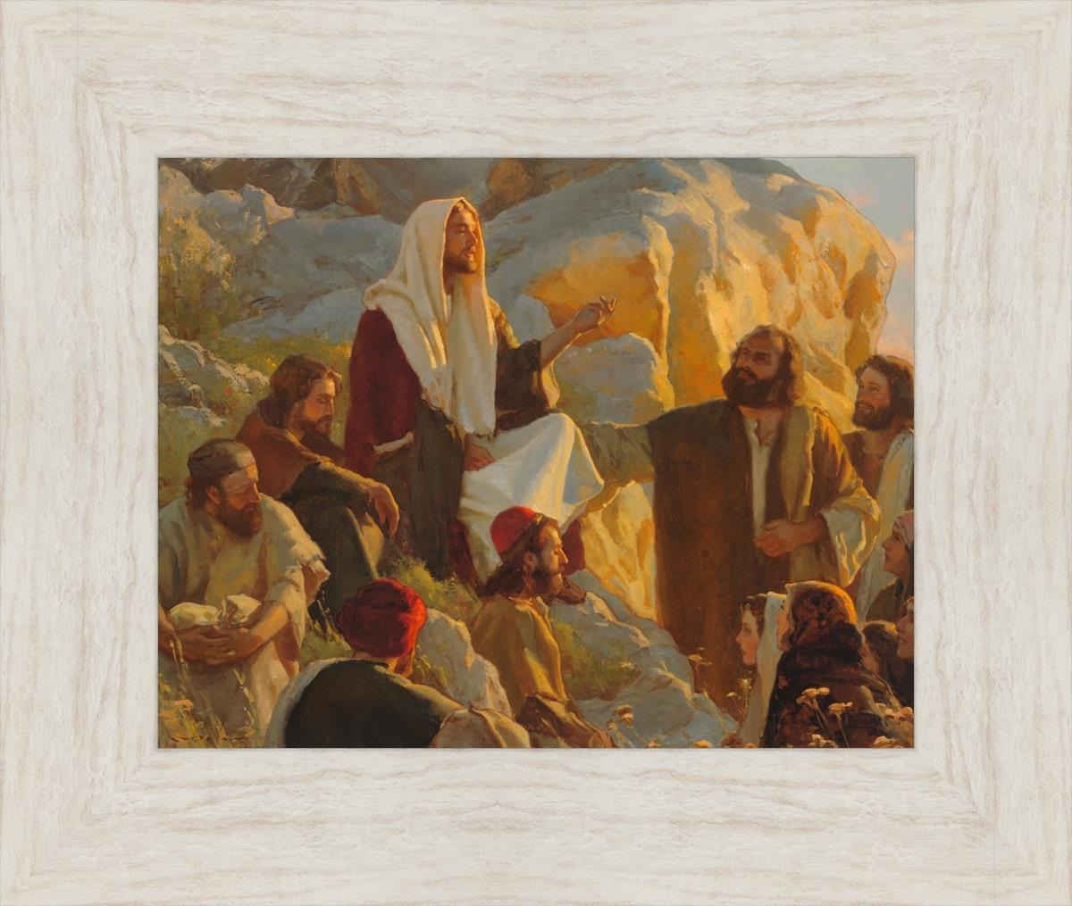 Hear Him Open Edition Print / 14 X 11 Ivory 19 1/2 16 Art