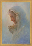 Heavenly Communication Open Edition Canvas / 12 X 18 Matte Gold 13 3/4 19 Art