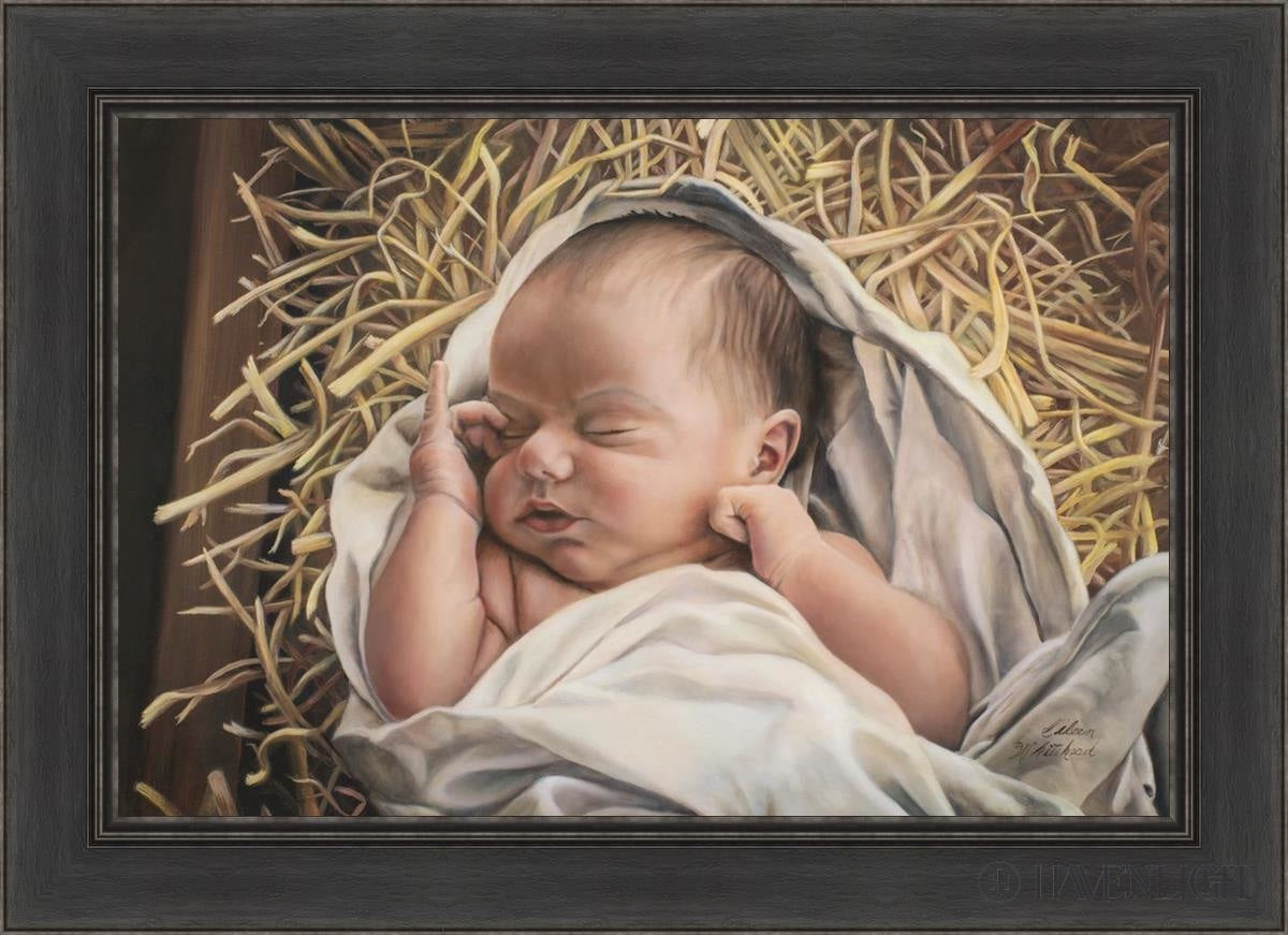 Heavenly Peace Open Edition Canvas / 30 X 20 Black 36 1/2 26 Art