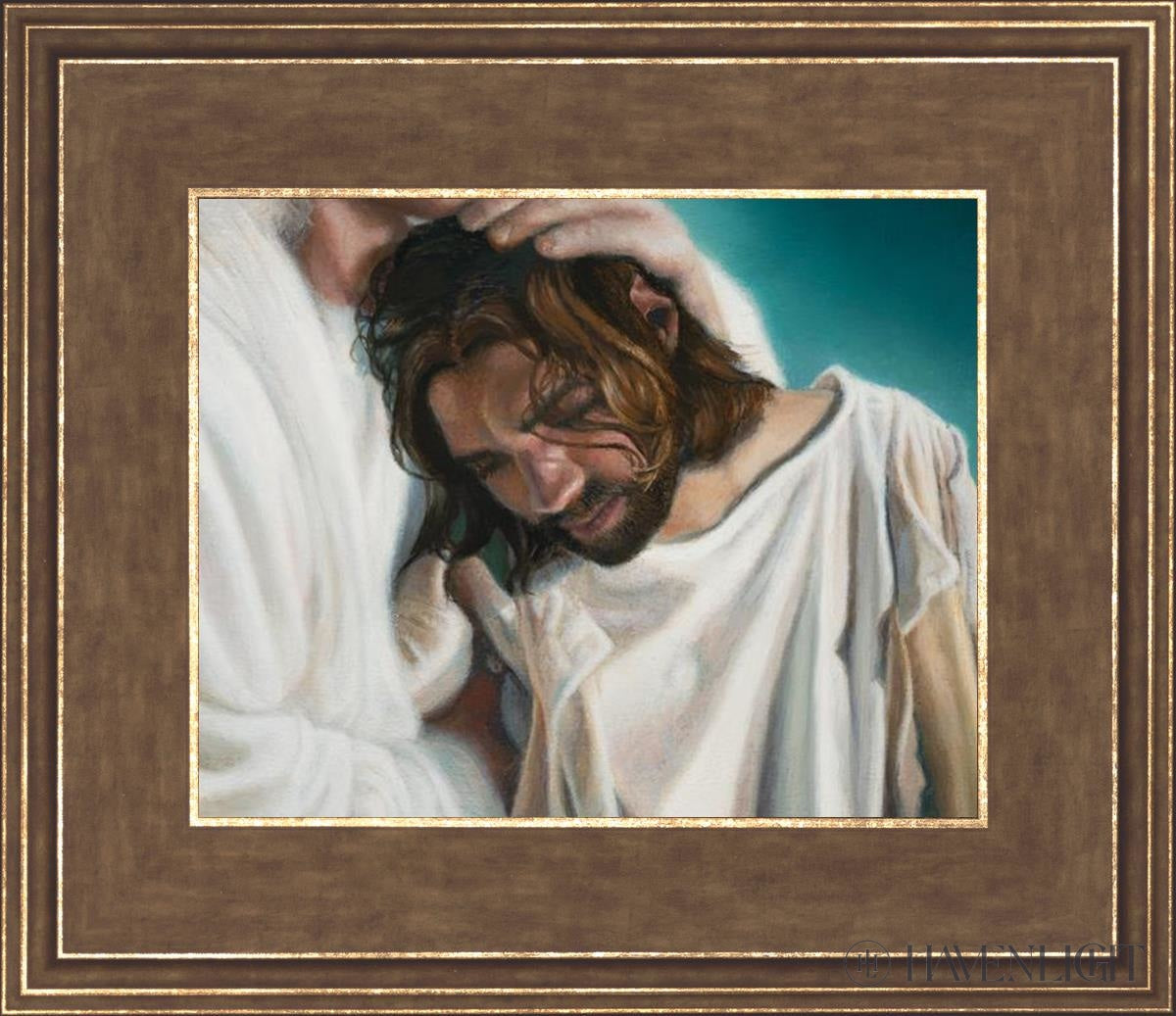 Heavens Arms Open Edition Print / 10 X 8 Gold 14 3/4 12 Art