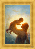 Heavens Gift Open Edition Canvas / 24 X 36 22K Gold Leaf 32 3/8 44 Art