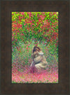 Here In My Arms Open Edition Canvas / 16 X 24 Bronze Frame 23 3/4 31 Art