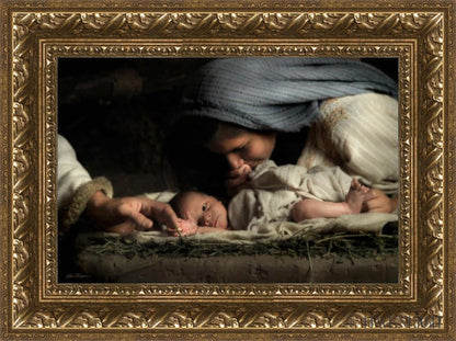 His Hands Open Edition Canvas / 18 X 12 Gold 23 3/4 17 Art