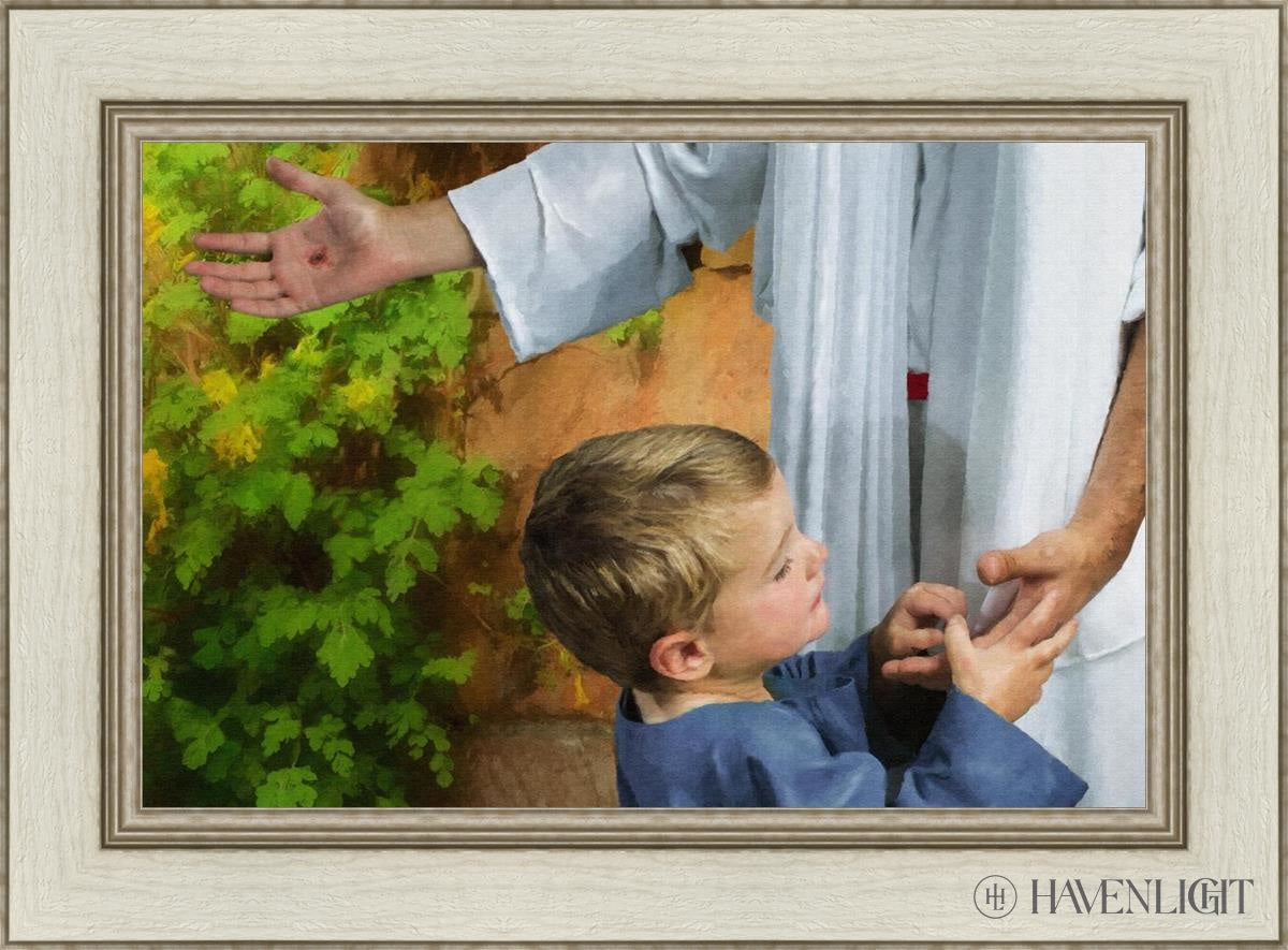 His Hands Open Edition Canvas / 24 X 16 Ivory 30 1/2 22 Art
