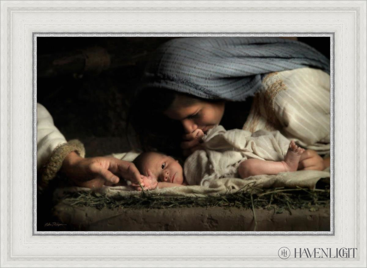 His Hands Open Edition Canvas / 24 X 16 White 29 3/4 21 Art