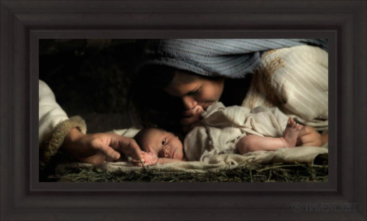 His Hands Open Edition Canvas / 30 X 15 Brown 37 3/4 22 Art