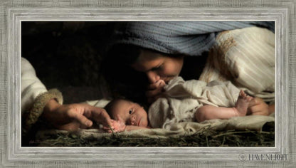 His Hands Open Edition Canvas / 30 X 15 Silver 34 3/4 19 Art
