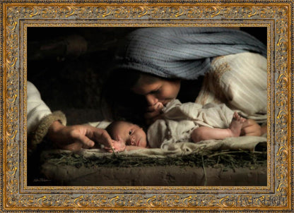 His Hands Open Edition Canvas / 36 X 24 Gold 43 3/4 31 Art