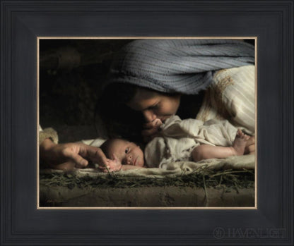 His Hands Open Edition Print / 14 X 11 Black 18 3/4 15 Art