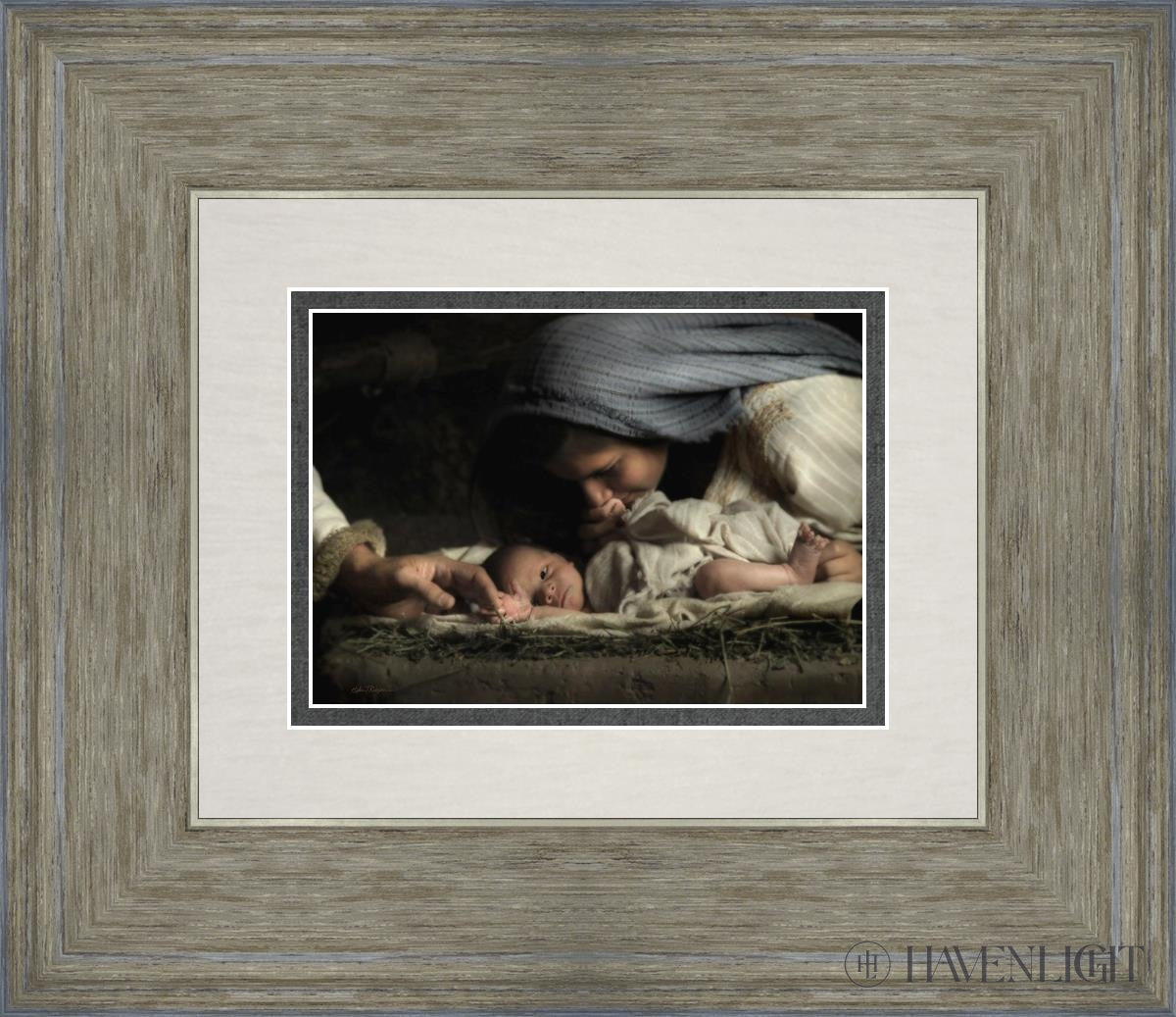 His Hands Open Edition Print / 7 X 5 Gray 14 3/4 12 Art