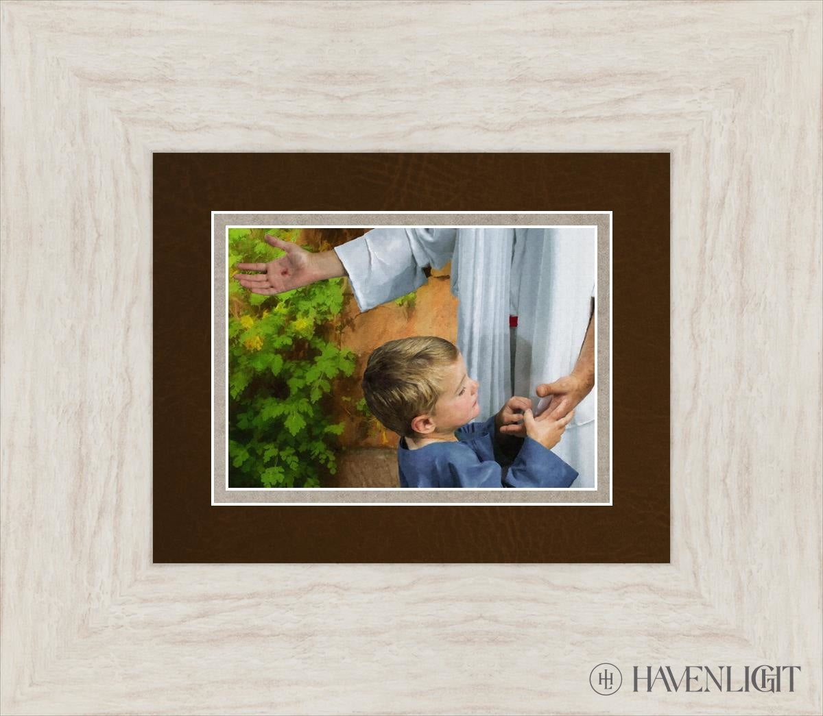 His Hands Open Edition Print / 7 X 5 Ivory 15 1/2 13 Art
