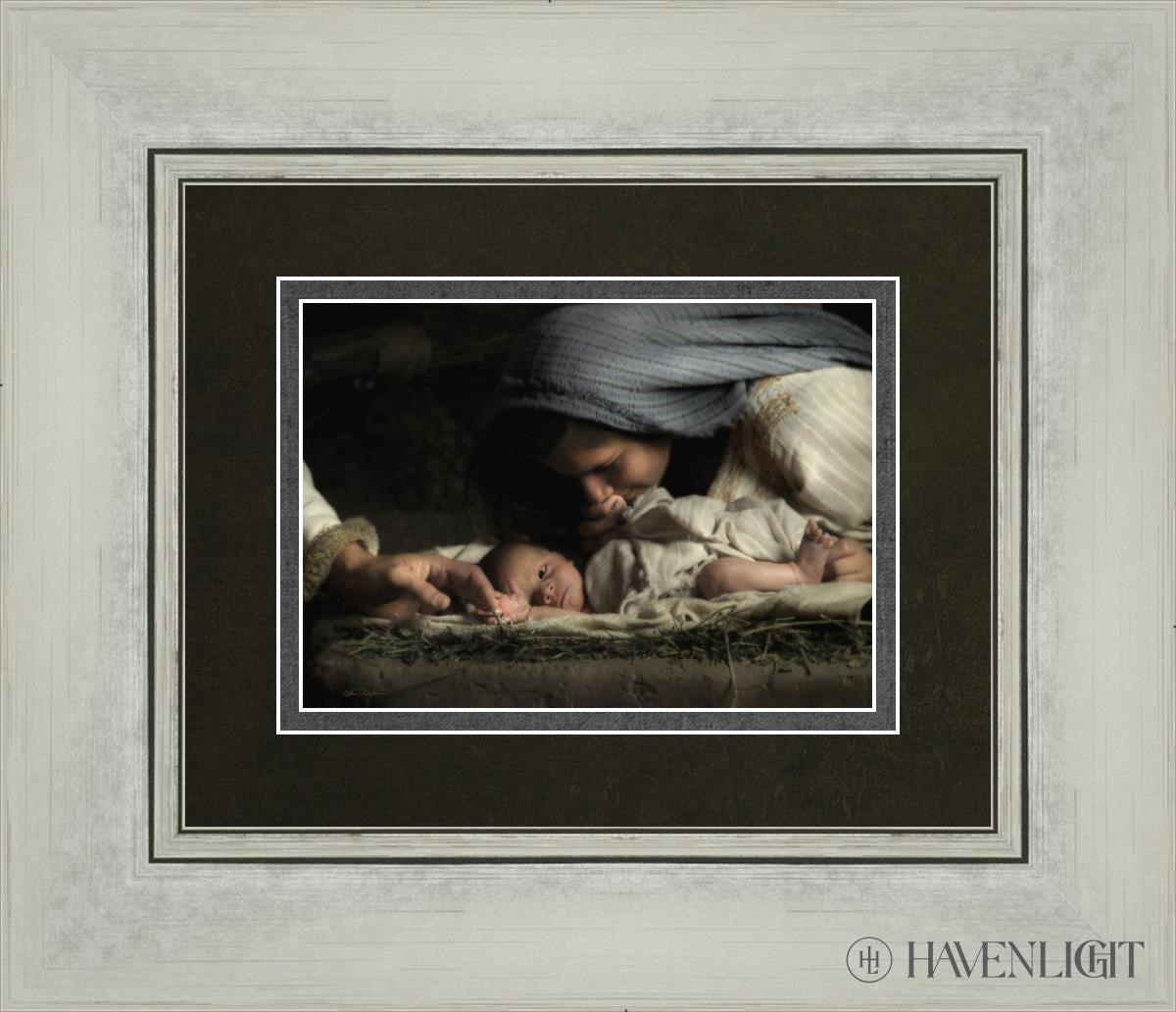 His Hands Open Edition Print / 7 X 5 Silver 14 1/4 12 Art
