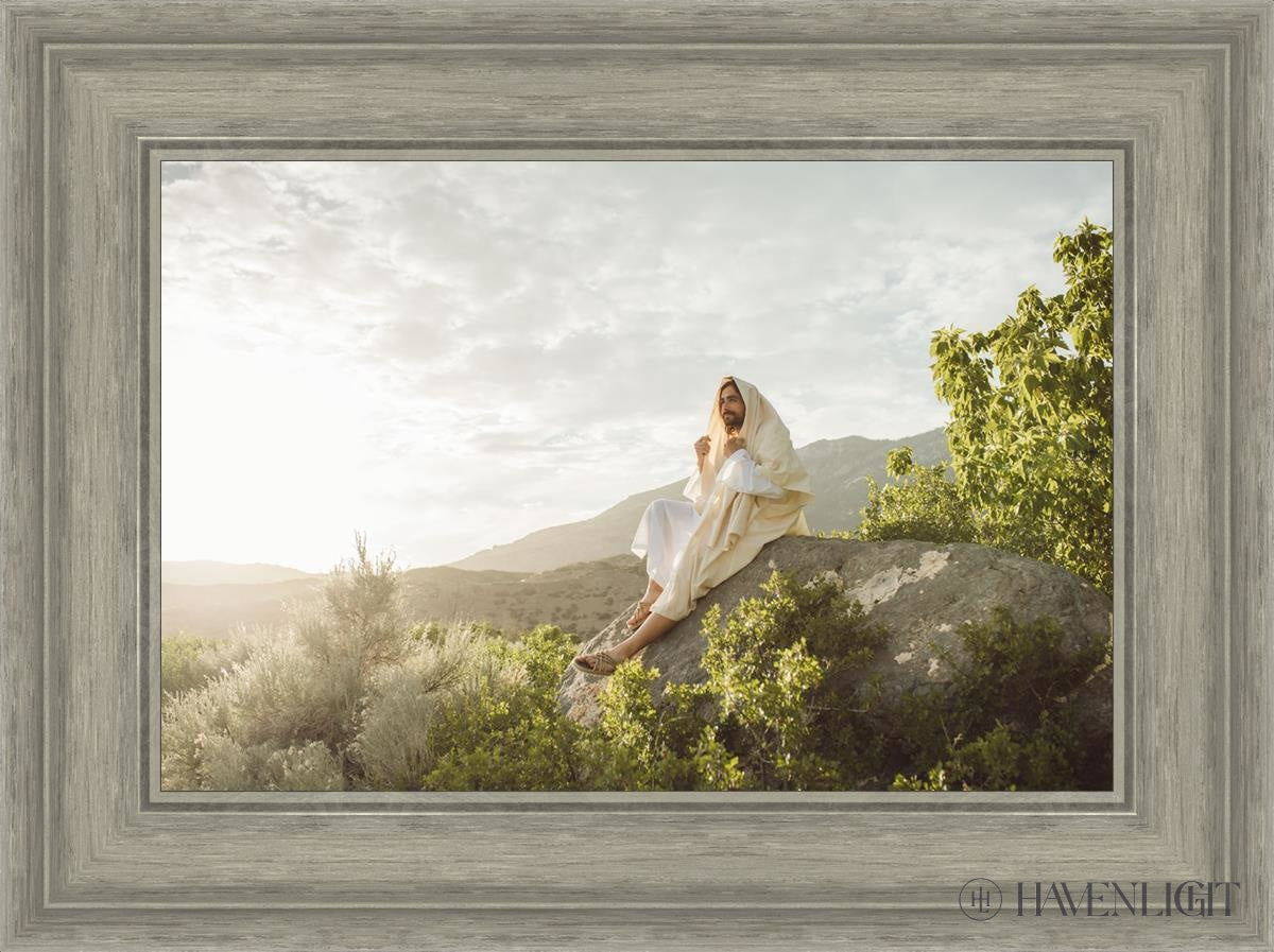 His Only Son Open Edition Canvas / 18 X 12 Gray 23 3/4 17 Art