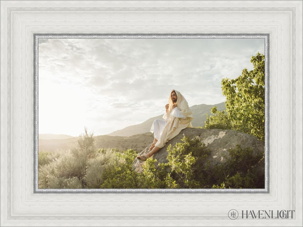 His Only Son Open Edition Canvas / 18 X 12 White 23 3/4 17 Art