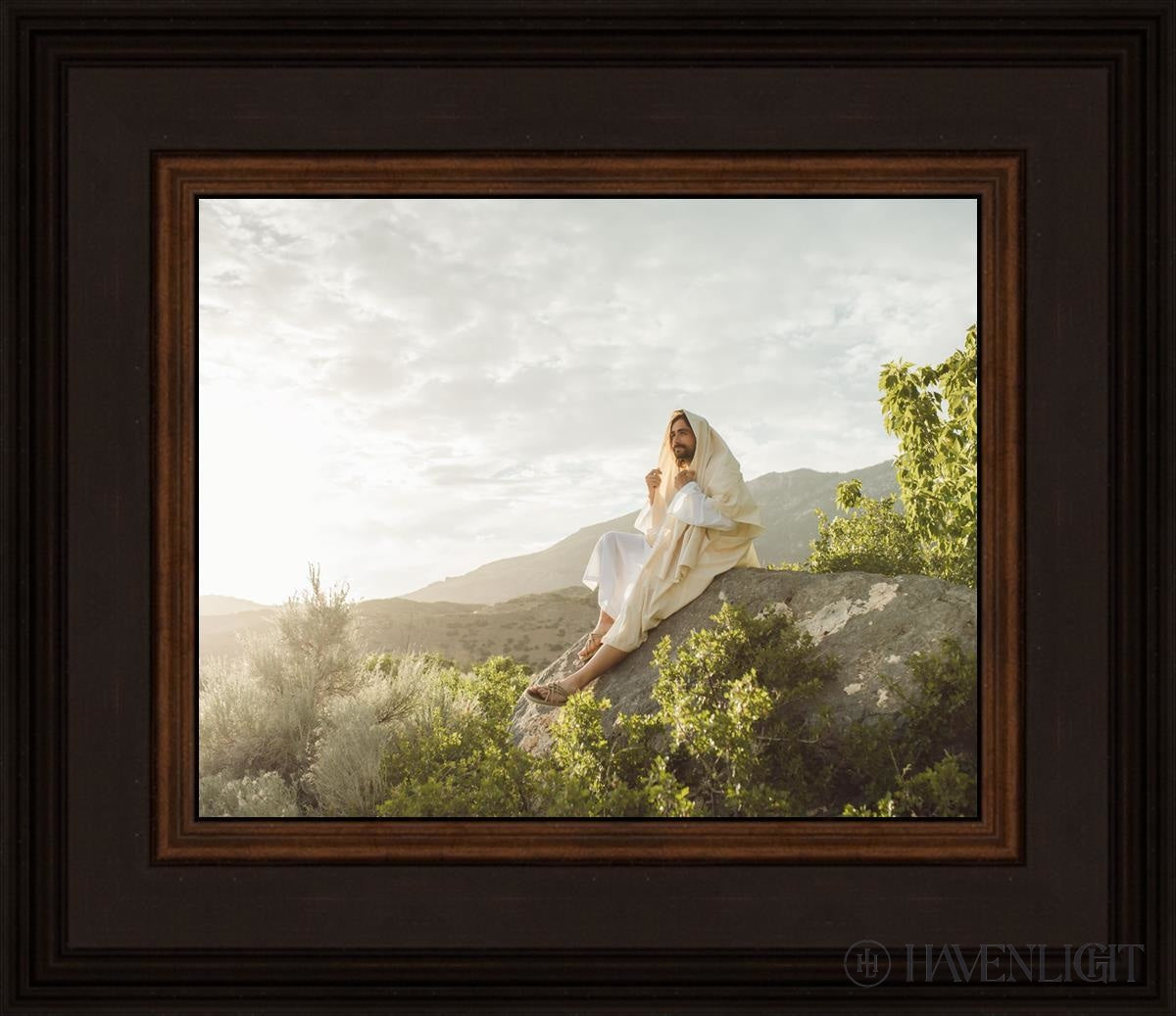 His Only Son Open Edition Print / 10 X 8 Brown 14 3/4 12 Art