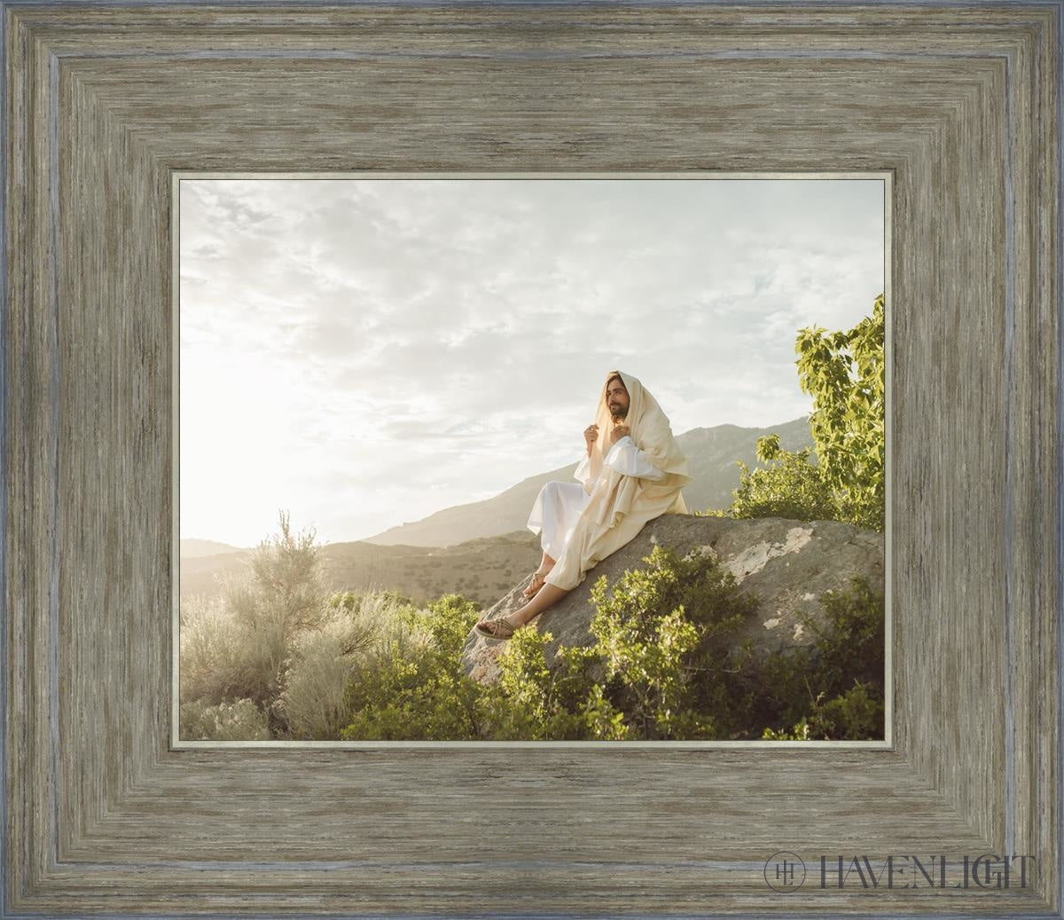 His Only Son Open Edition Print / 10 X 8 Gray 14 3/4 12 Art