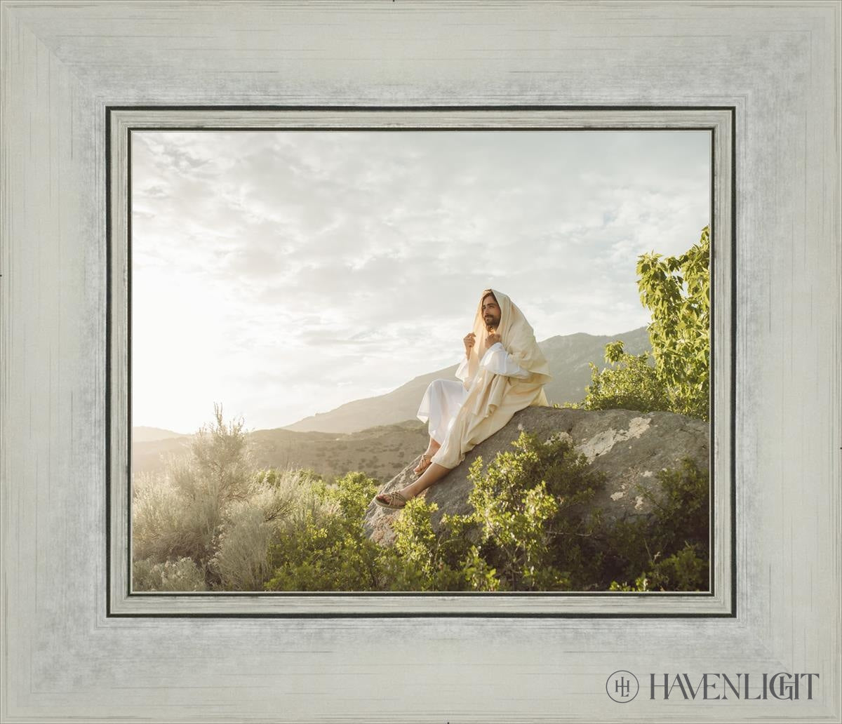 His Only Son Open Edition Print / 10 X 8 Silver 14 1/4 12 Art