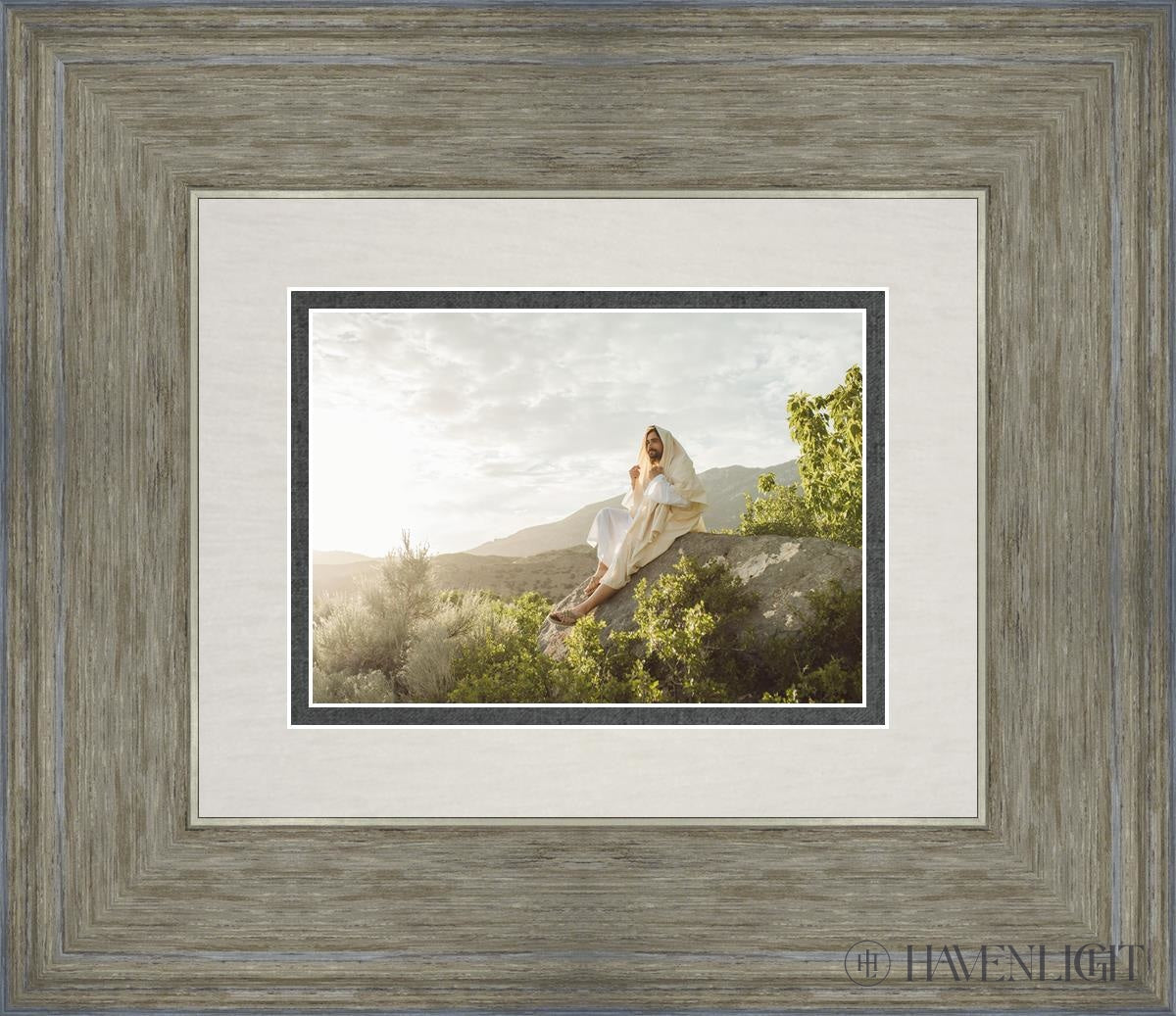 His Only Son Open Edition Print / 7 X 5 Gray 14 3/4 12 Art