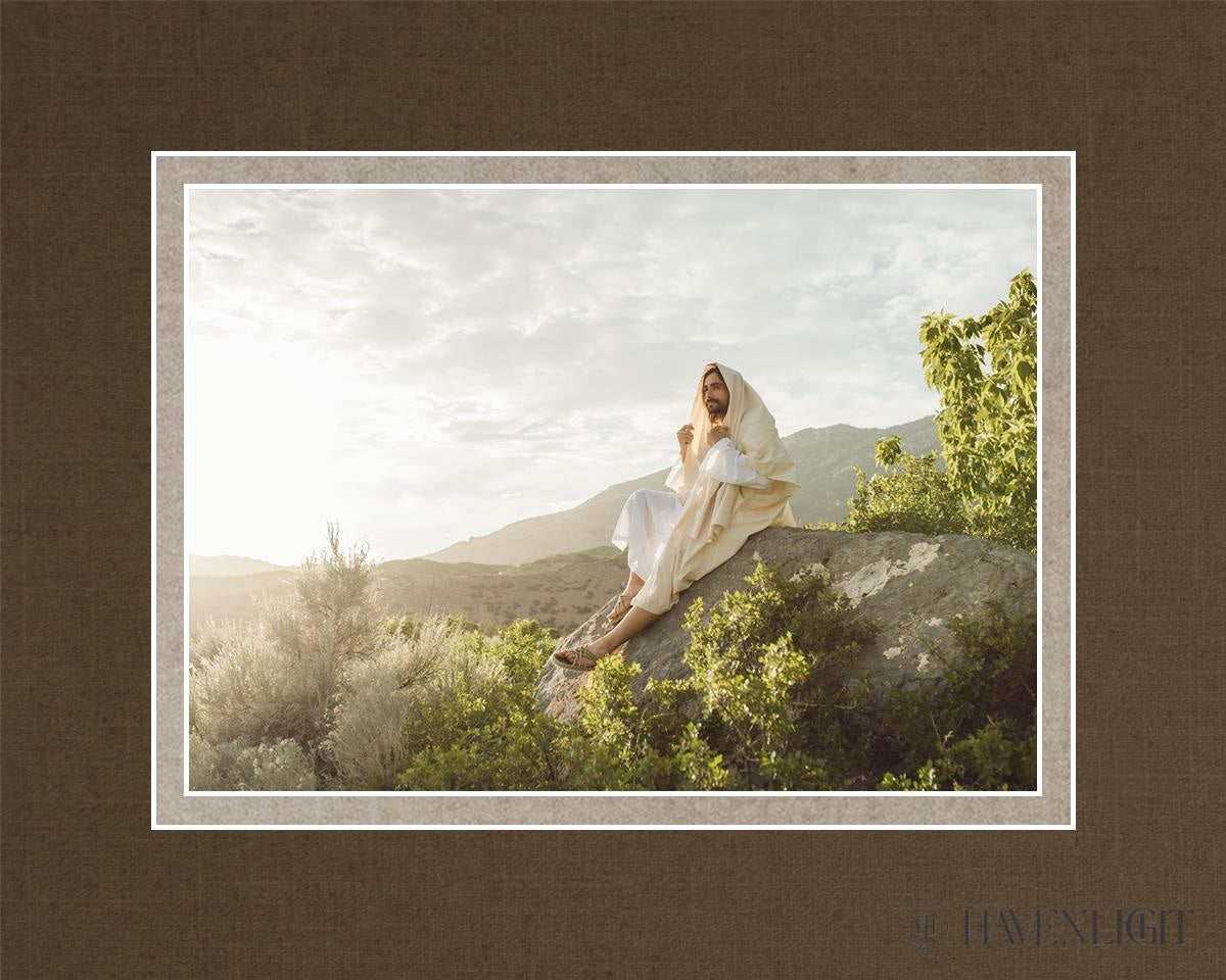His Only Son Open Edition Print / 7 X 5 Matted To 10 8 Art