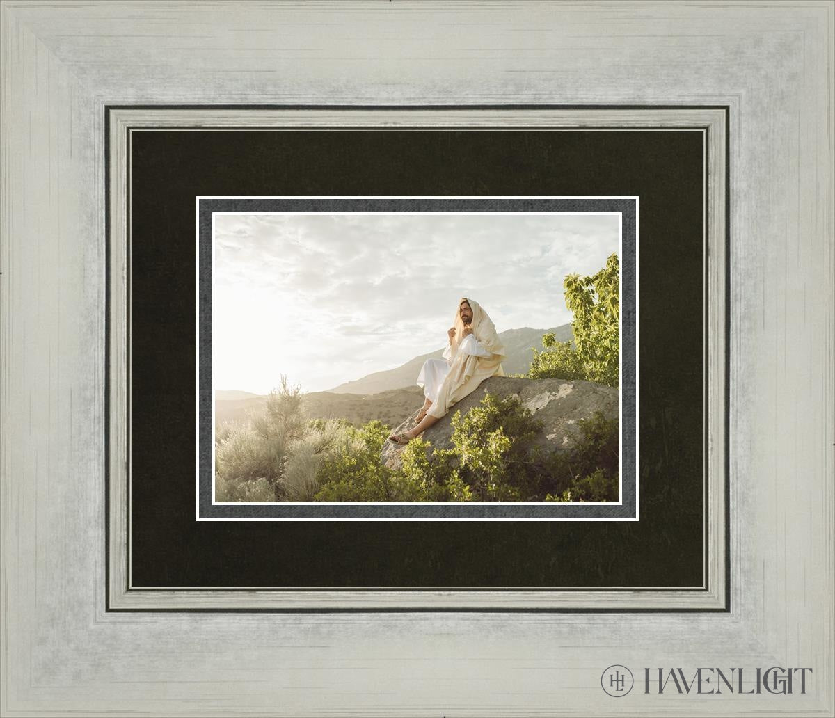 His Only Son Open Edition Print / 7 X 5 Silver 14 1/4 12 Art