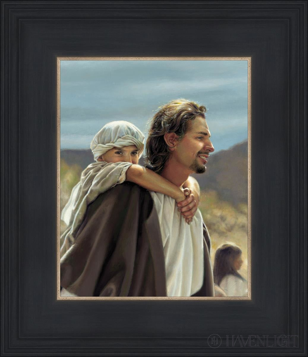 Hold On Tight Open Edition Print / 8 X 10 Black 12 3/4 14 Art