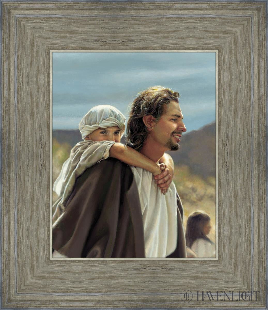 Hold On Tight Open Edition Print / 8 X 10 Gray 12 3/4 14 Art