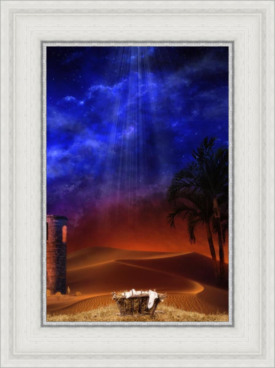 Holy Night Open Edition Canvas / 12 X 18 White 17 3/4 23 Art