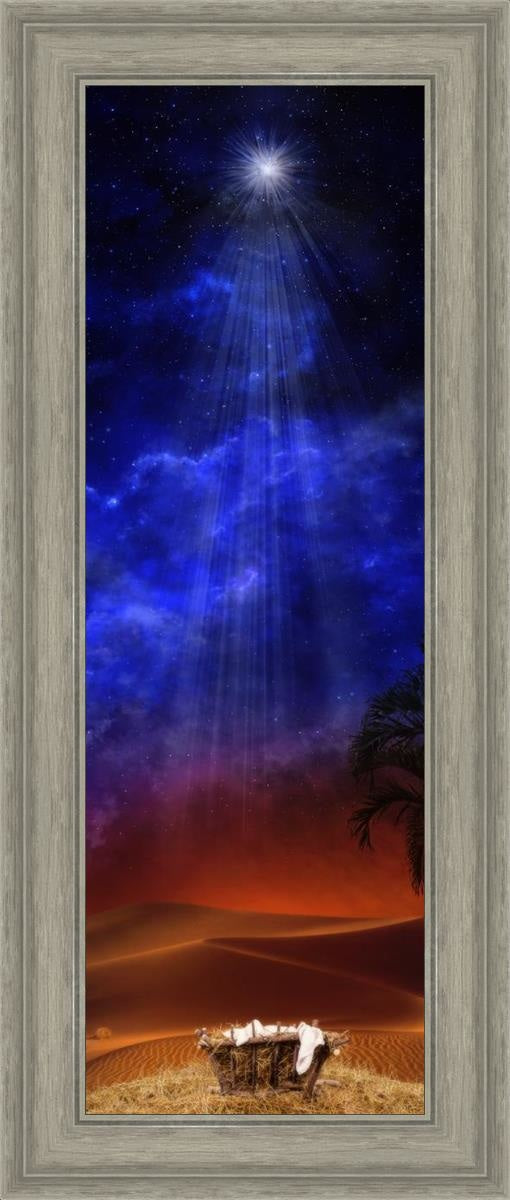 Holy Night Open Edition Canvas / 12 X 36 Gray 17 3/4 41 Art