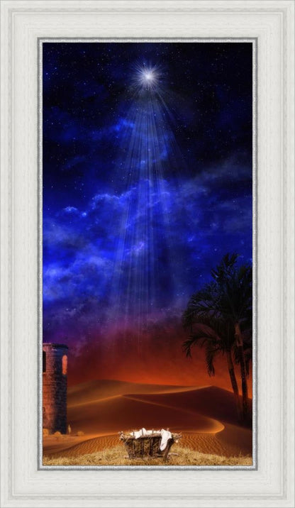 Holy Night Open Edition Canvas / 15 X 30 White 20 3/4 35 Art