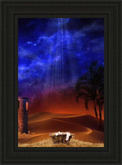Holy Night Open Edition Canvas / 24 X 36 Black 33 3/4 45 Art