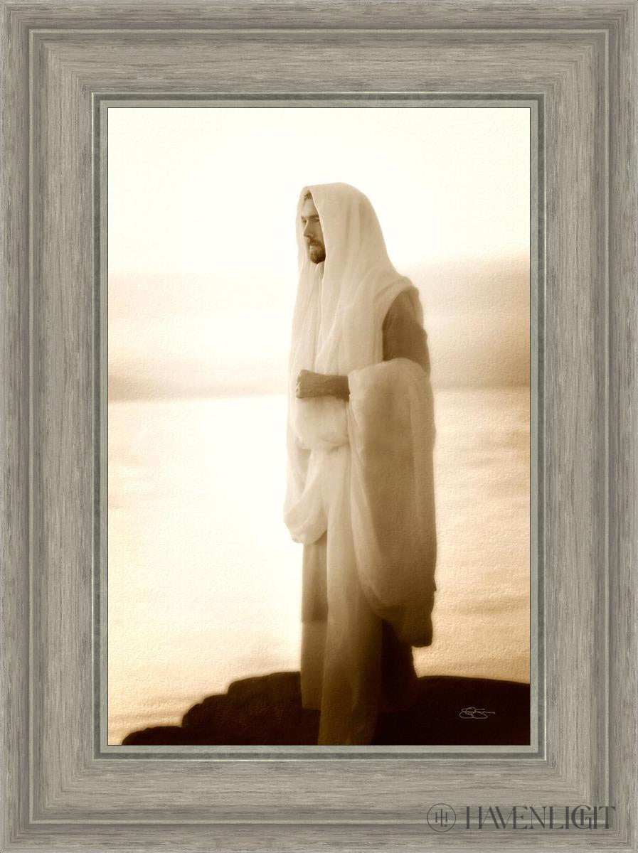 I Am Open Edition Canvas / 12 X 18 Gray 17 3/4 23 Art