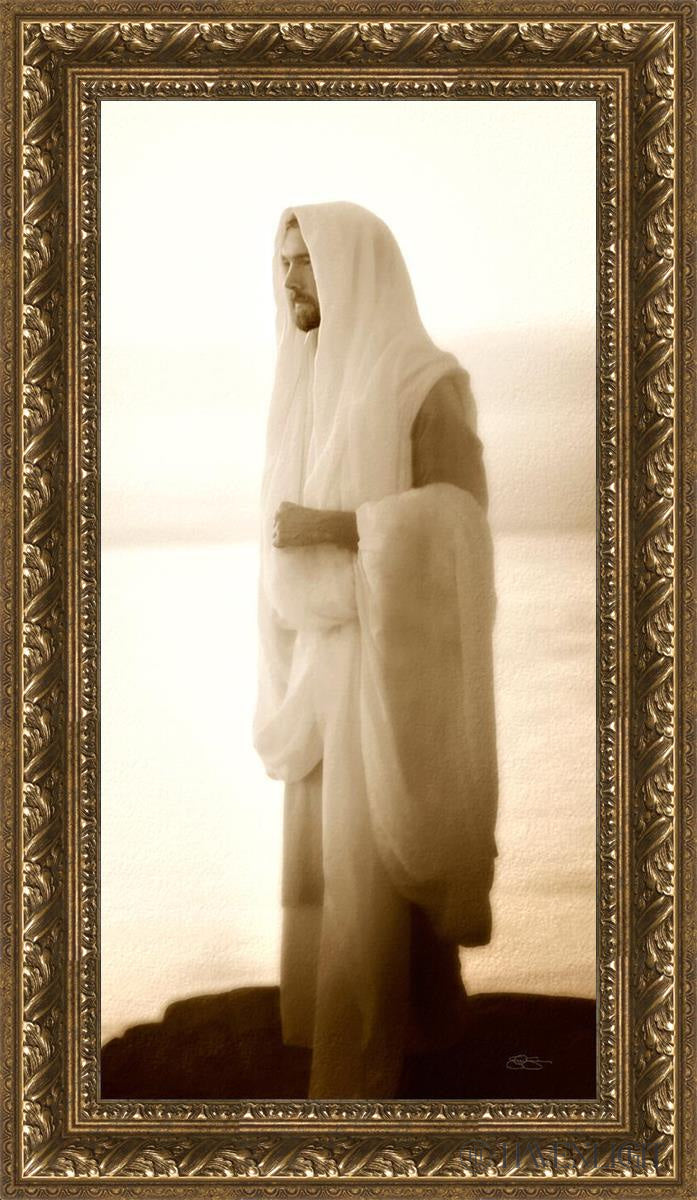 I Am Open Edition Canvas / 15 X 30 Gold 20 3/4 35 Art