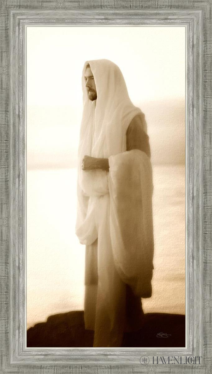 I Am Open Edition Canvas / 15 X 30 Silver 19 3/4 34 Art