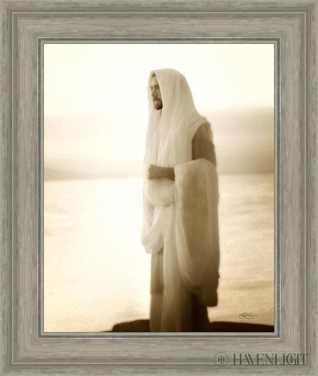 I Am Open Edition Canvas / 16 X 20 Gray 21 3/4 25 Art