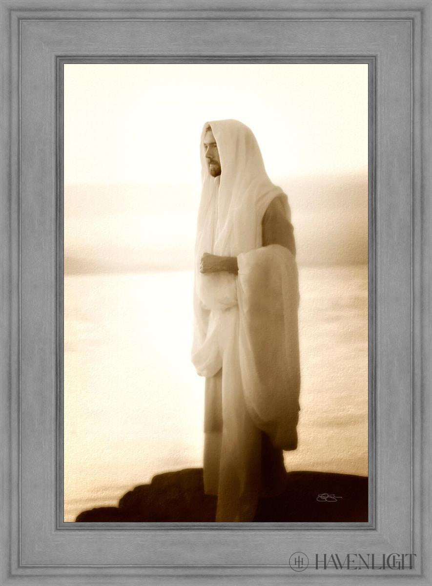 I Am Open Edition Canvas / 24 X 36 Gray 33 3/4 45 Art