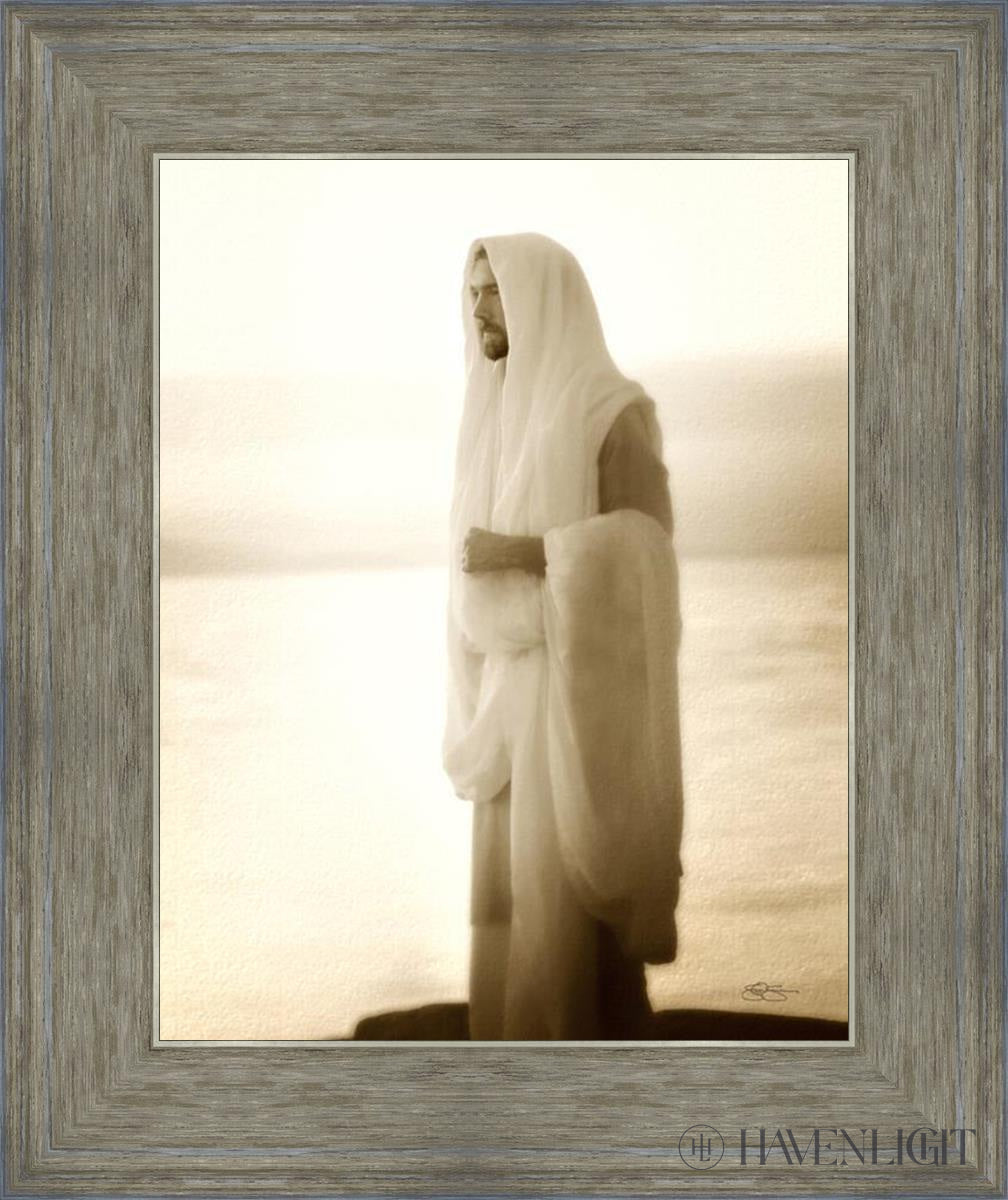 I Am Open Edition Print / 11 X 14 Gray 15 3/4 18 Art