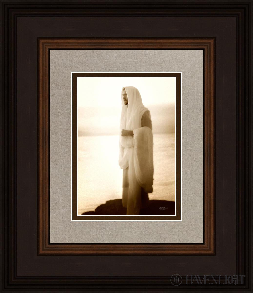 I Am Open Edition Print / 5 X 7 Brown 12 3/4 14 Art