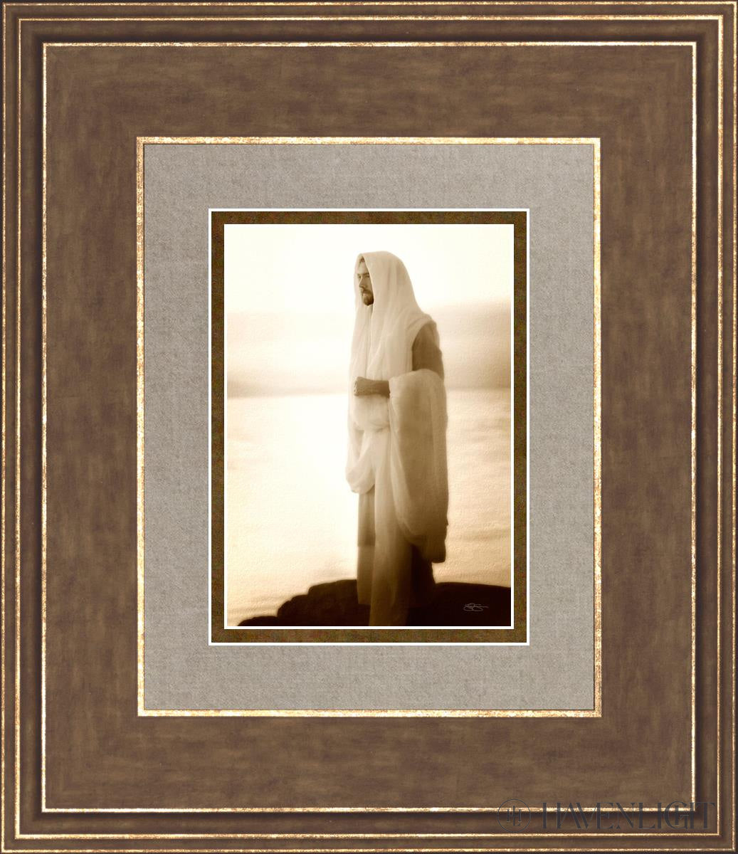 I Am Open Edition Print / 5 X 7 Gold 12 3/4 14 Art