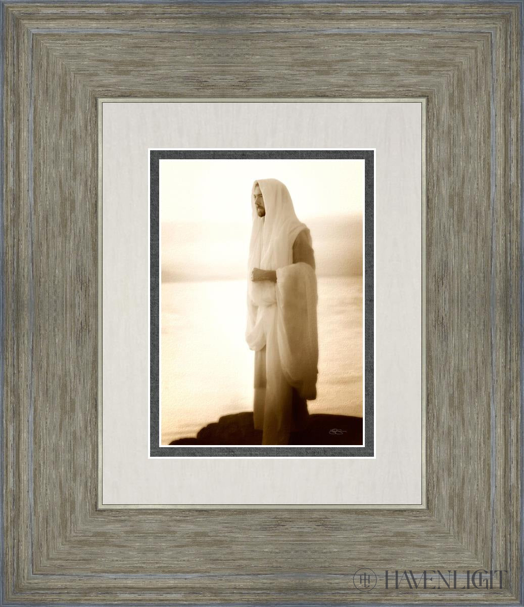 I Am Open Edition Print / 5 X 7 Gray 12 3/4 14 Art