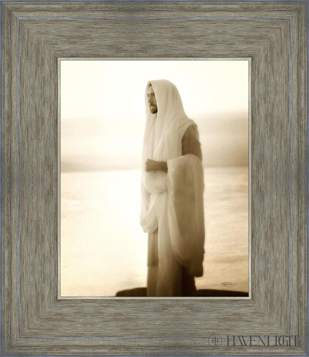 I Am Open Edition Print / 8 X 10 Gray 12 3/4 14 Art