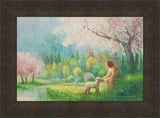 I Know Thy Name Open Edition Canvas / 30 X 20 Bronze Frame 37 3/4 27 Art