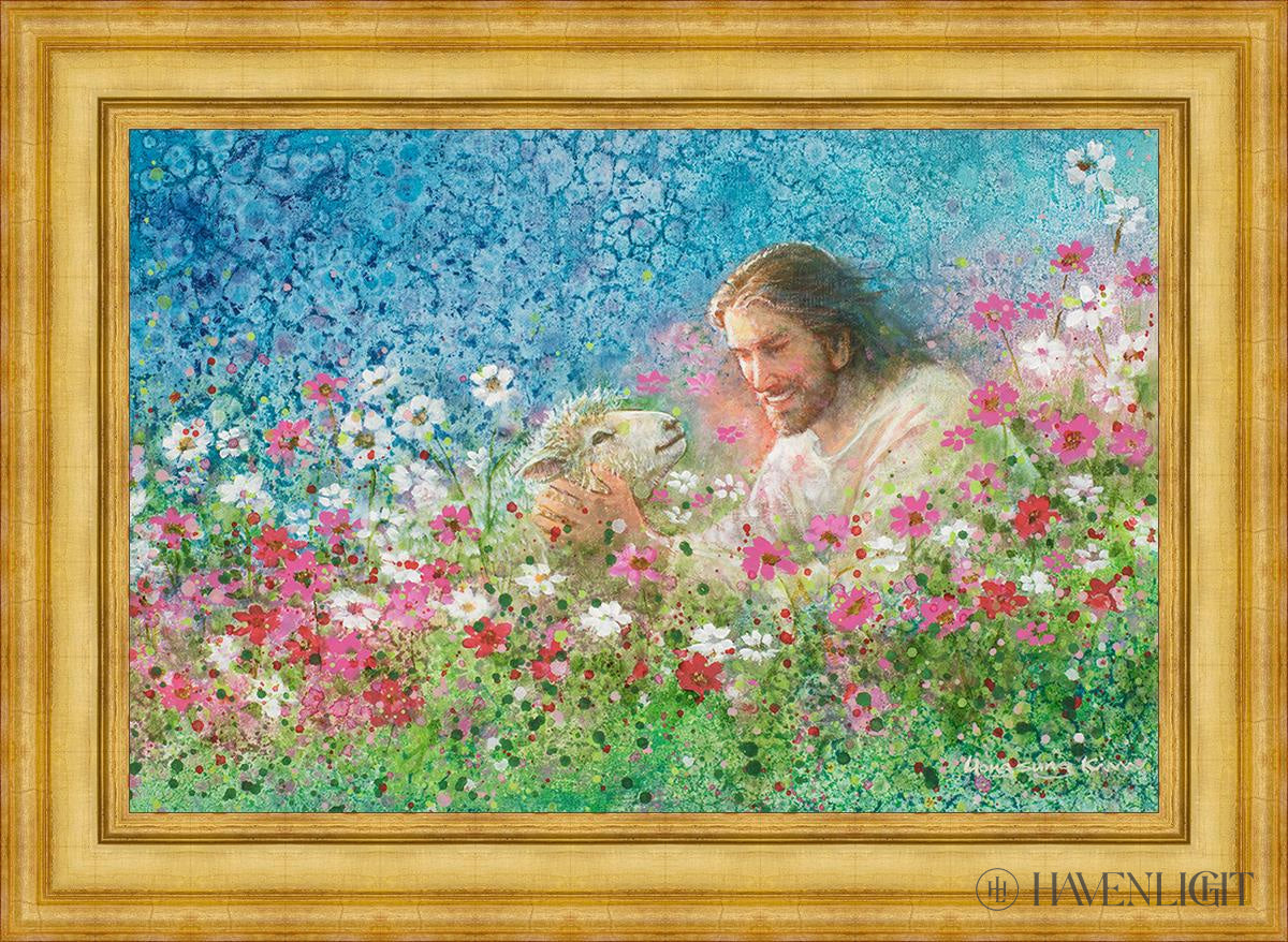 I Will Never Forsake Thee Open Edition Canvas / 36 X 24 Colonial Gold Metal Leaf 44 3/4 32 Art