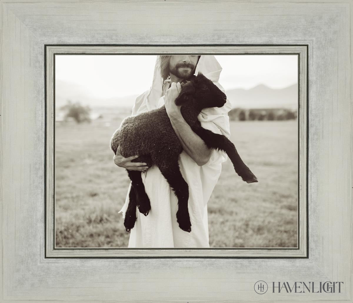 In His Hands Open Edition Print / 10 X 8 Silver 14 1/4 12 Art