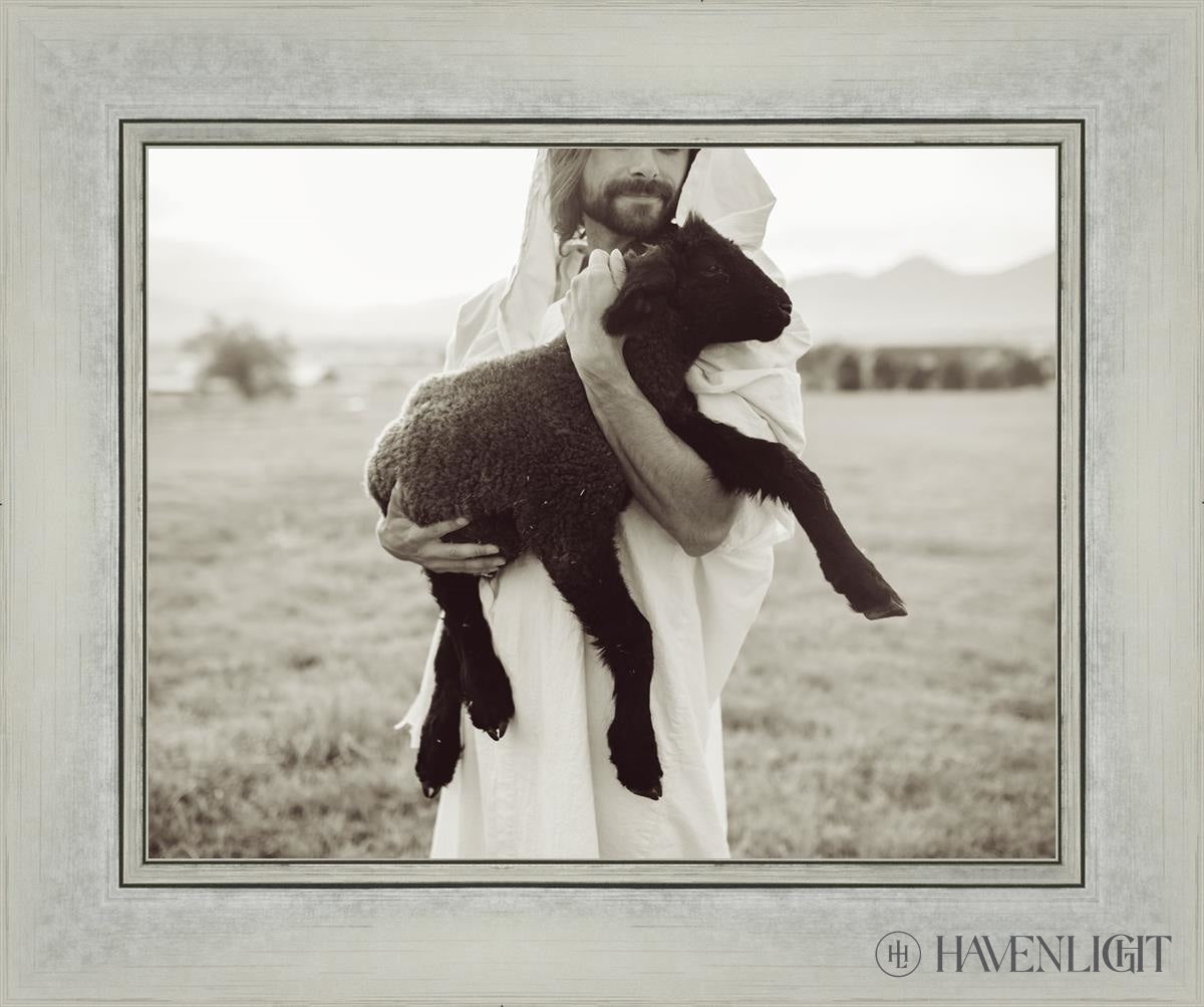In His Hands Open Edition Print / 14 X 11 Silver 18 1/4 15 Art