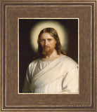 Jesus Christ Open Edition Print / 8 X 10 Gold 12 3/4 14 Art