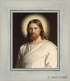 Jesus Christ Open Edition Print / 8 X 10 Silver 12 1/4 14 Art