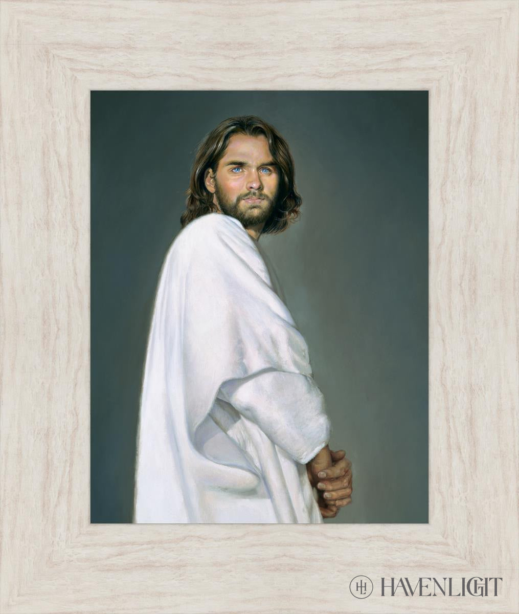 Jesus Open Edition Print / 11 X 14 Ivory 16 1/2 19 Art